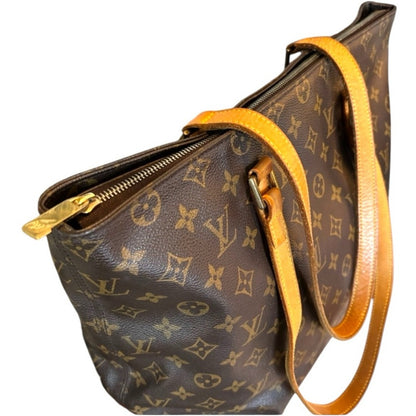 Louis Vuitton Monogram Cabas Mezzo Tote – Vintage Classic with COA