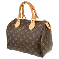 Louis Vuitton Speedy 25 Monogram Canvas Handbag