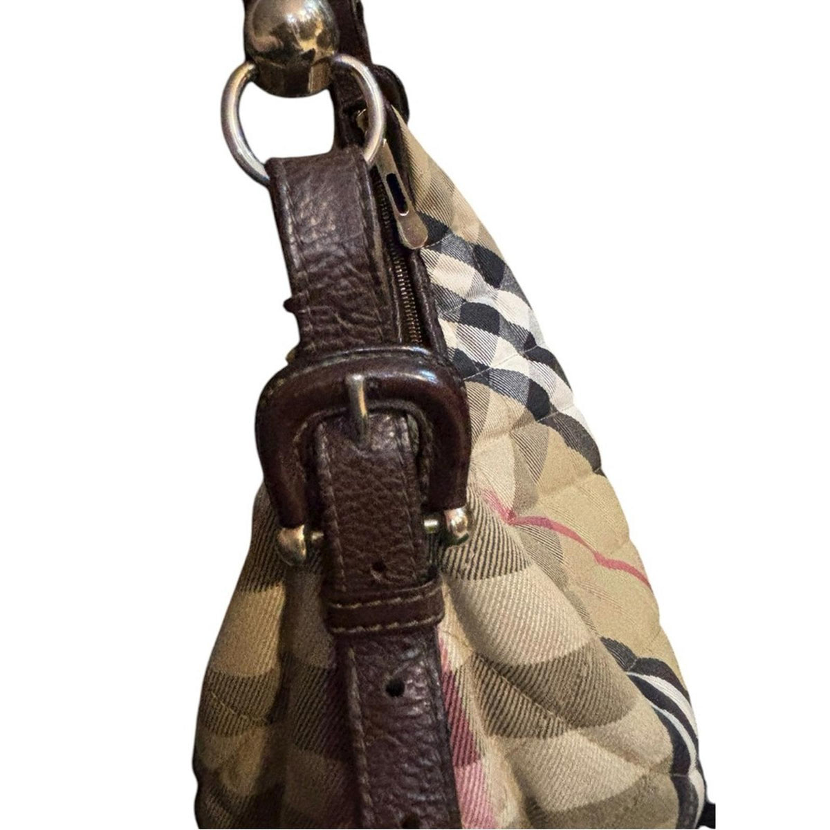 Burberry House Check Quilted Hoxton Hobo