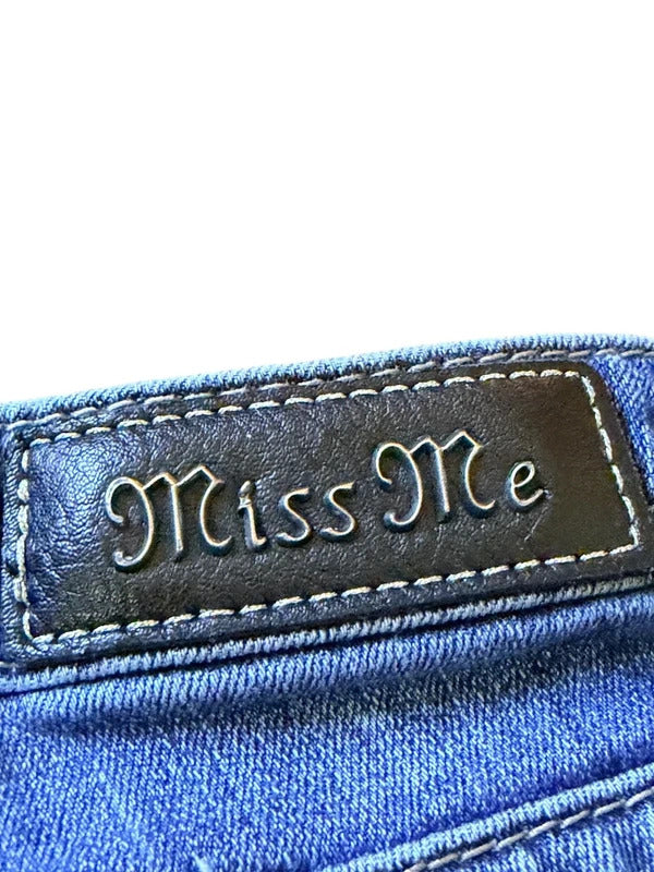 Miss Me Girls Size 14 Skinny Blue Jeans skuO