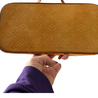 Louis Vuitton Houston Yellow Monogram Vernis Tote