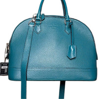Louis Vuitton Teal Taurillon Leather Alma PM Crossbody Shoulder Bag