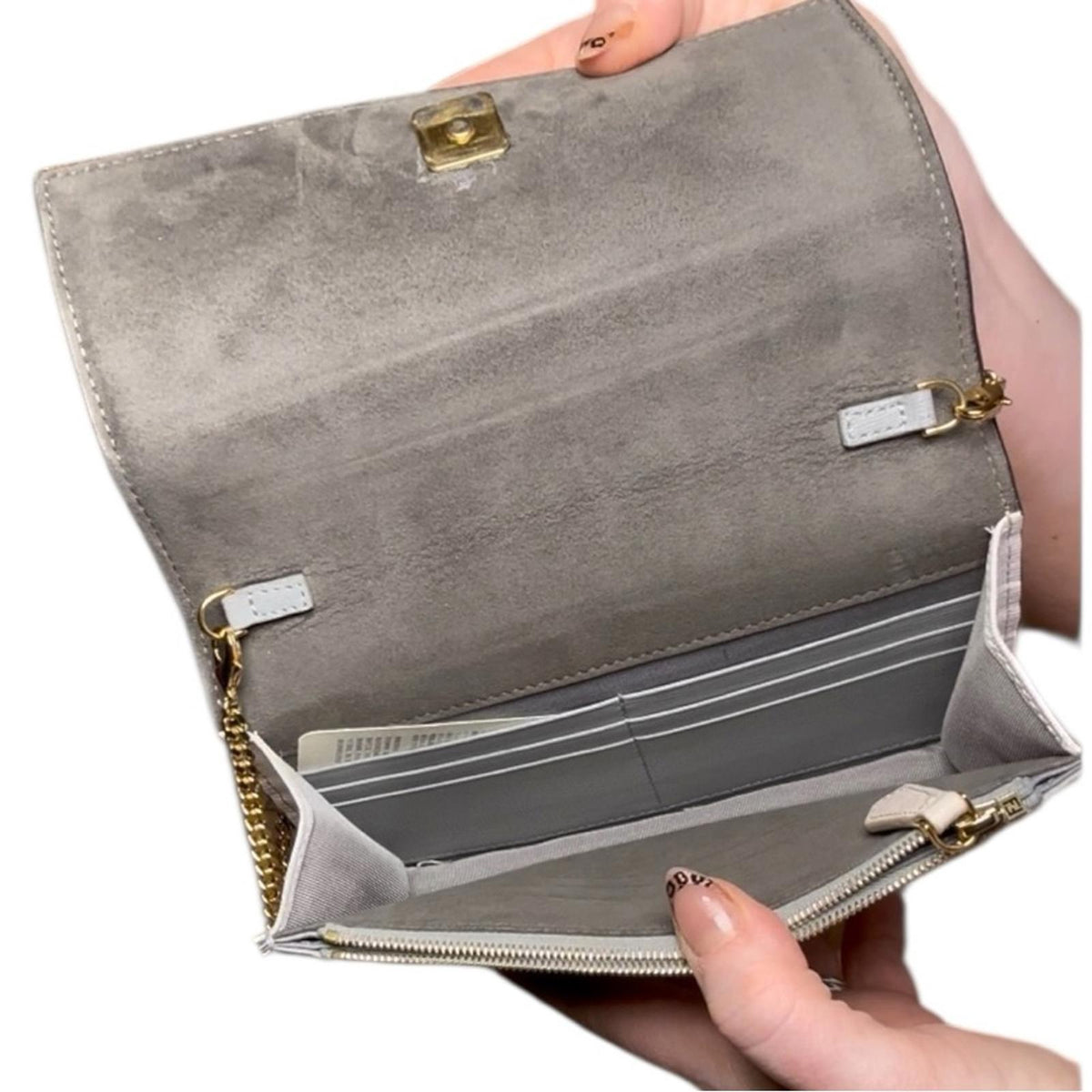 Fendi Monster Pink and Gray Crossbody