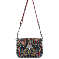 Valentino Garavani Rockstud Beaded Santeria Shoulder Bag NWT