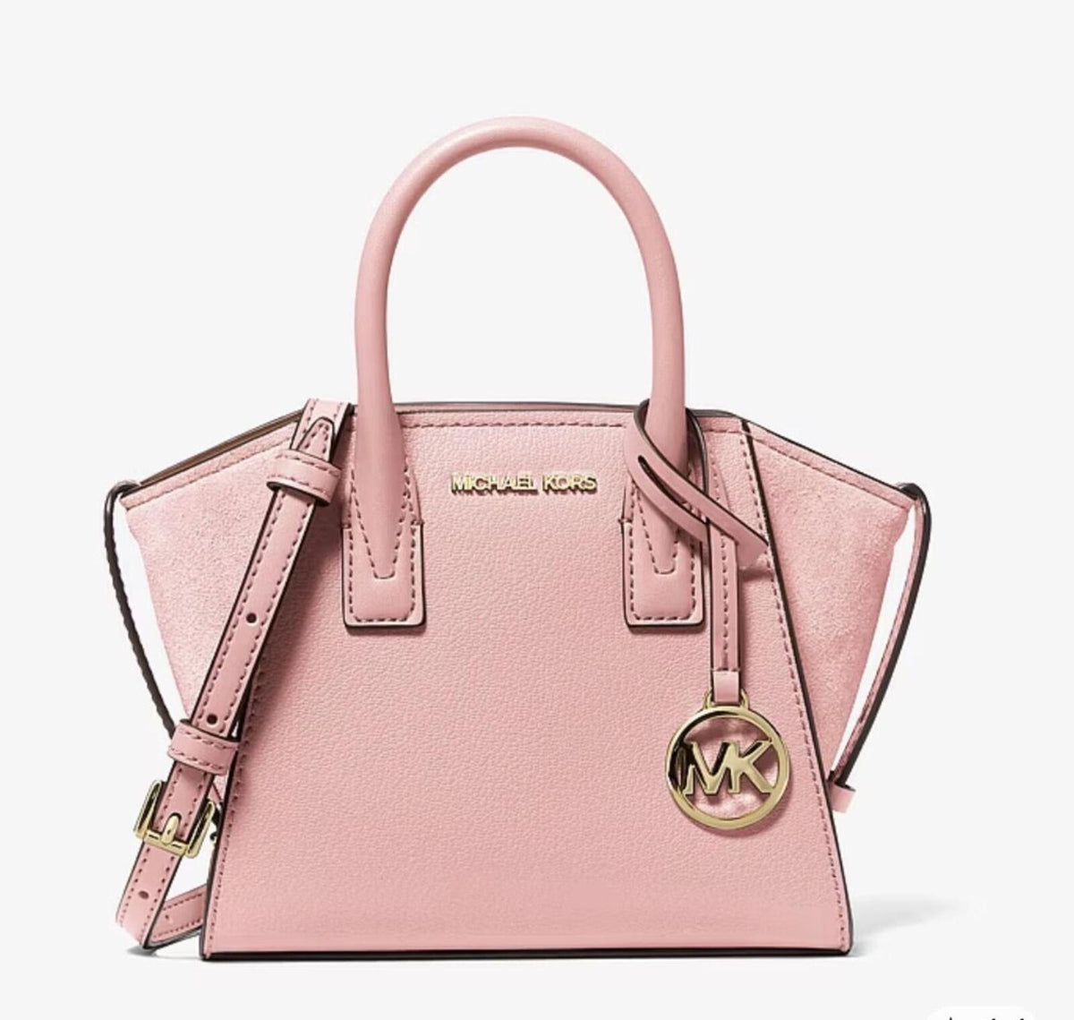 Michael Kors Avril XS Satchel Crossbody Handbag in Light Pink NWT [COPY]