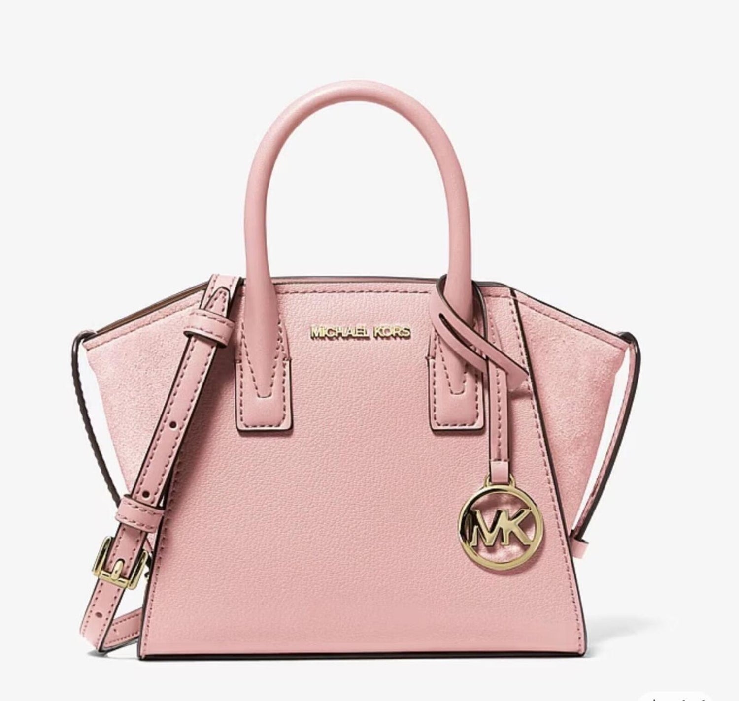 Michael Kors Avril XS Satchel Crossbody Handbag in Light Pink NWT [COPY]