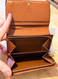Louis Vuitton Monogram Canvas Wallet Made in France